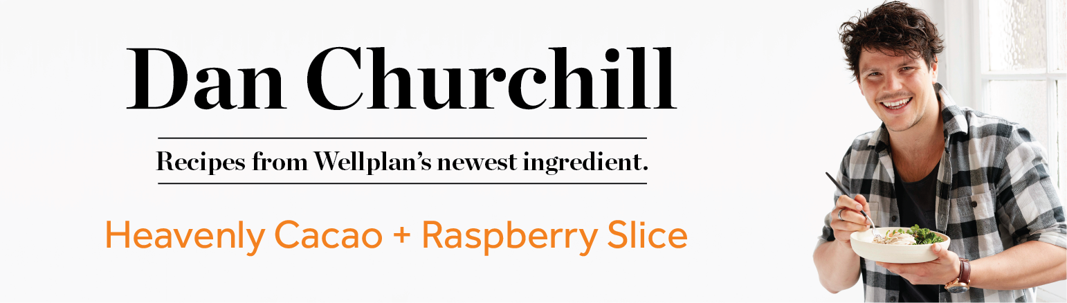 Dan Churchill's Heavenly Cacao + Raspberry Slice